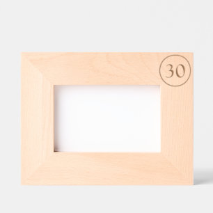 Personalised Annversary Birthday Gift Etched Frame