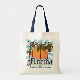 Personalised (Any City or Beach) Florida Tote Bag