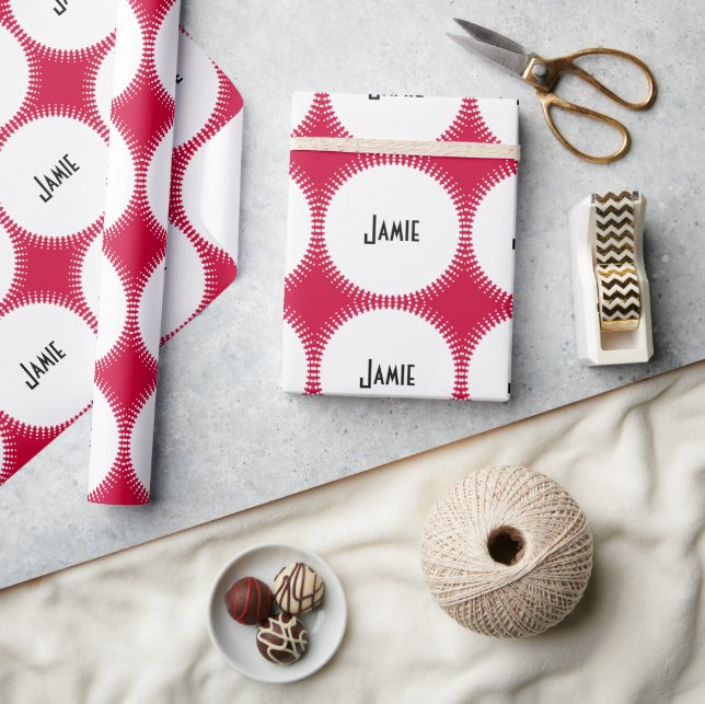 Personalised Any Colour Wrapping Paper (Crafts)