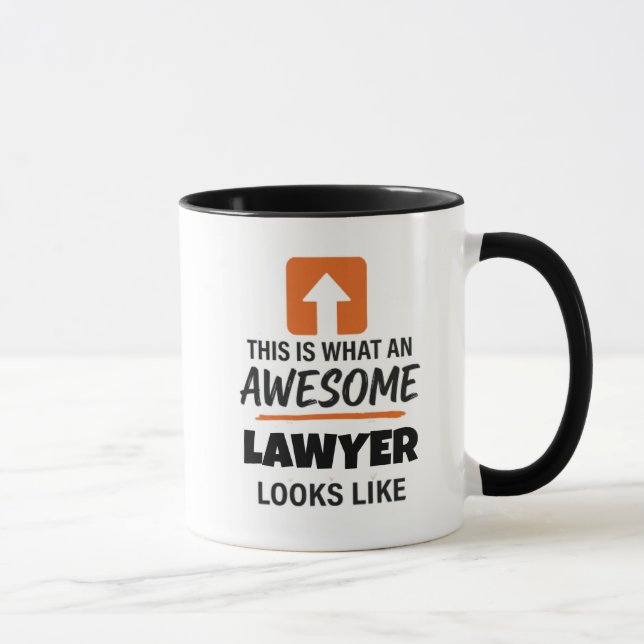 "Personalised Any Profession Typography Coffee Mug (Right)