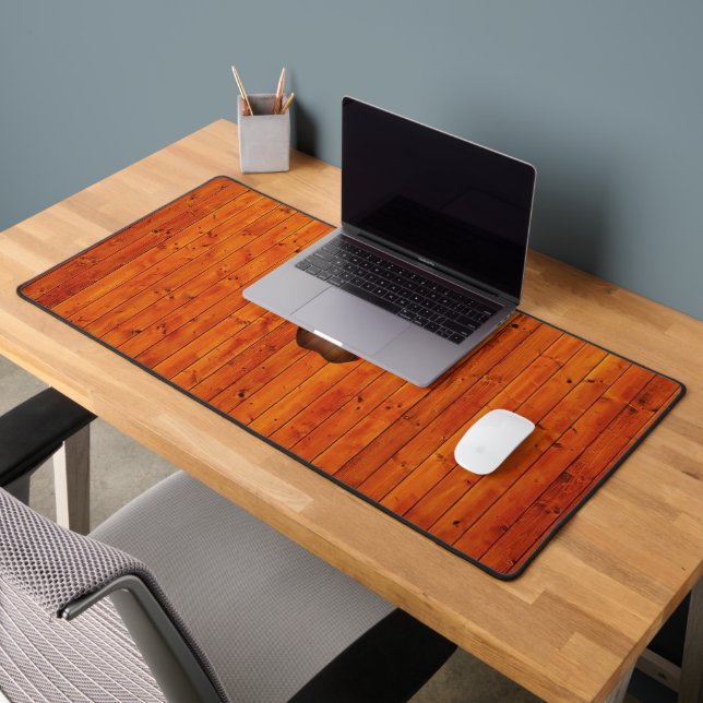 Personalised Apple Logo Printed Desk Mat (Office 2)