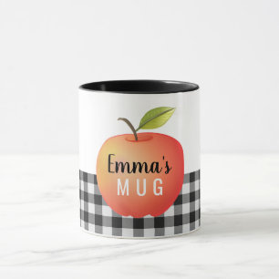 Personalised Apple Mug