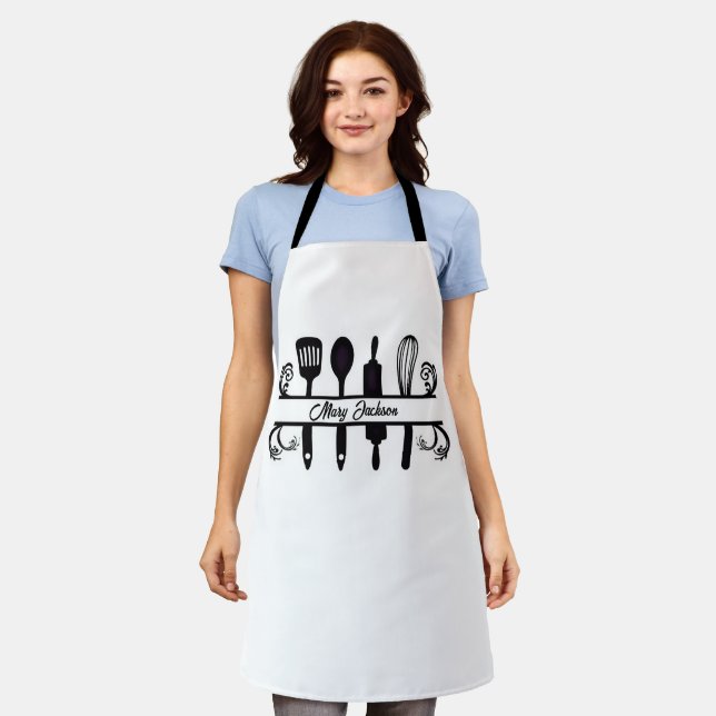 Personalised Apron (Worn)