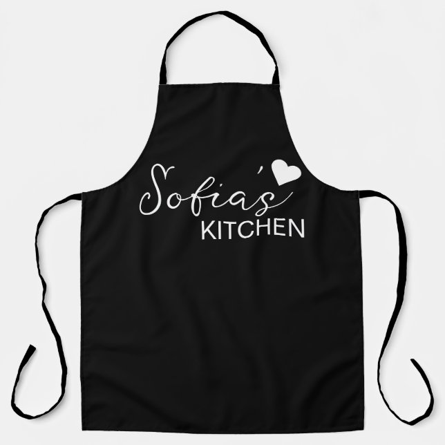 Personalised Apron, Custom Name Apron, Personalise Apron (Front)