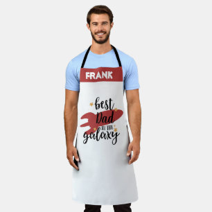 Personalised Apron, Father's Day Dad Apron