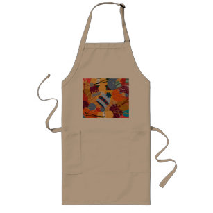 Personalised Apron in Knit 1 Pearl 1 Design