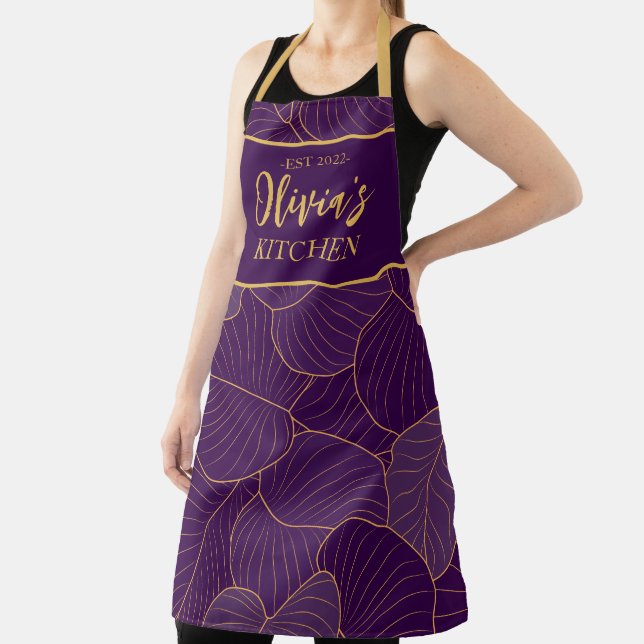 Personalised Apron, Name Apron, Custom Name Apron (Insitu)