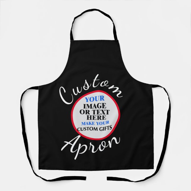  Personalised Aprons | Chef Baker Custom Apron  (Front)