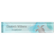 Personalised Aqua Sea Turtle