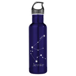Personalised Aquarius Zodiac Constellation 710 Ml Water Bottle