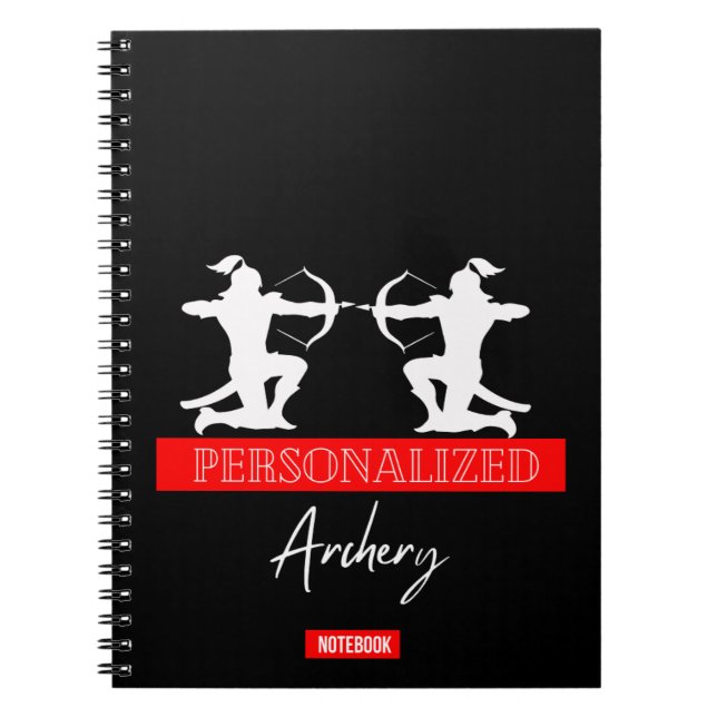 Personalised Archery Notebook (Front)