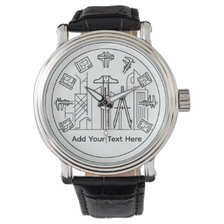 personalised architect, engineers  watch