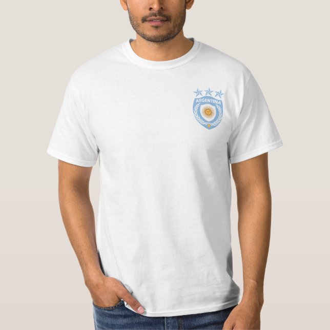 Personalised Argentina Sport Jersey T-Shirt (Front)