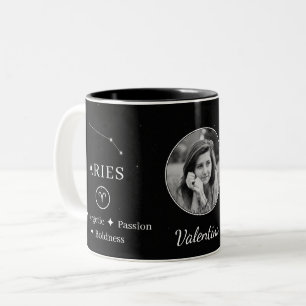 Personalised Aries Zodiac Constellation Coffee Mug