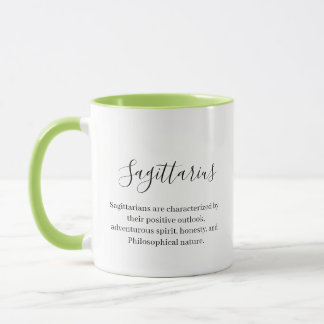 Personalised Aries Zodiac sign Name and traits Mug
