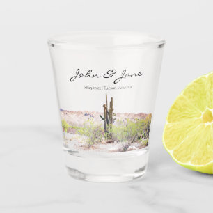 Personalised Arizona Desert Shot Glass