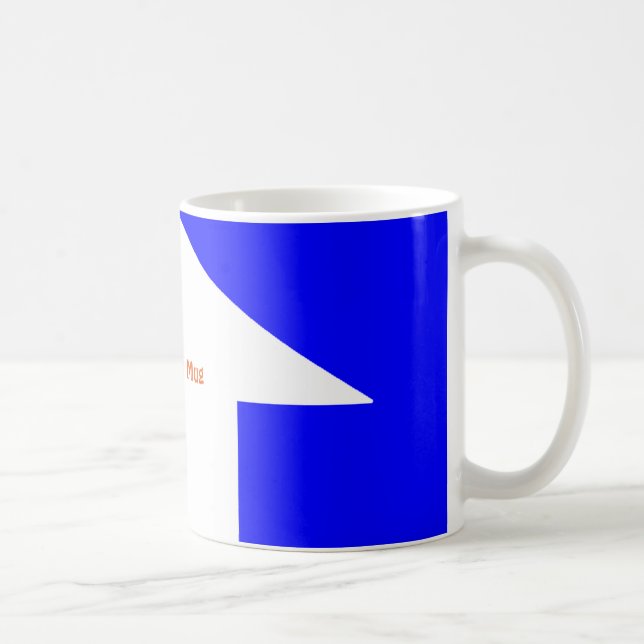 Personalised Arrow Coffee Mug (Right)