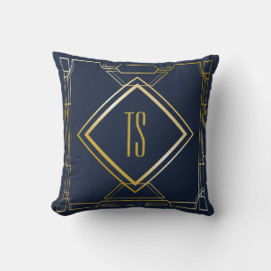 Personalised Art Deco Cushion / Pillow