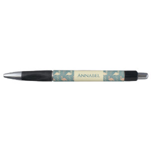 Personalised Art Deco inspired Flamingo patterned