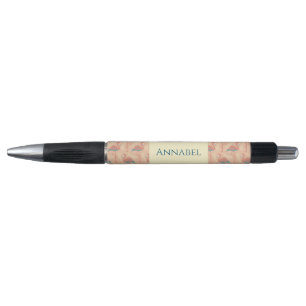 Personalised Art Deco inspired Flamingo Pen