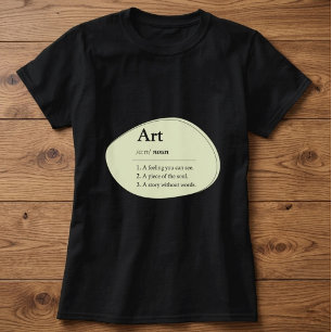 Personalised Art Dictionary Style T-Shirt