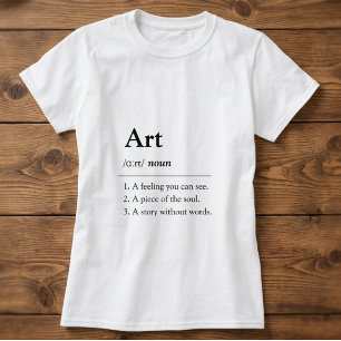 Personalised Art Dictionary Style T-Shirt