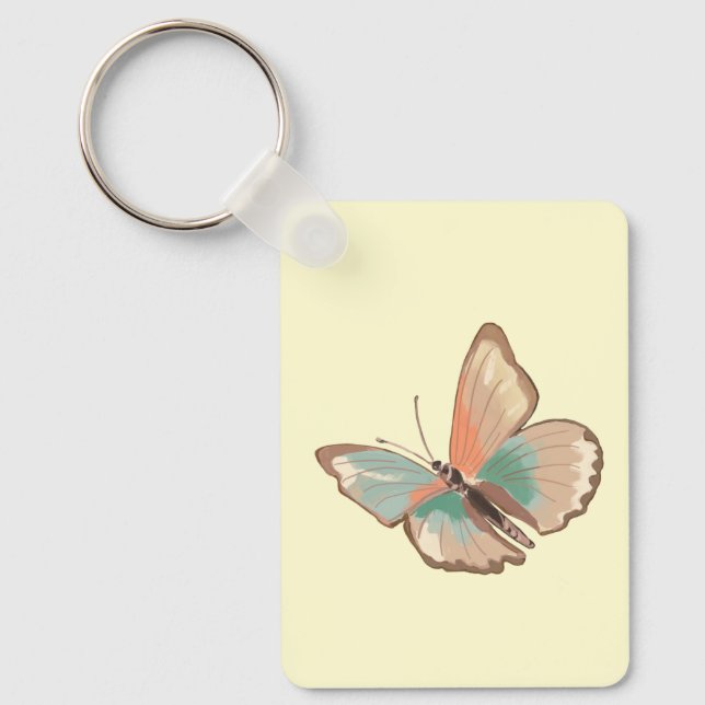 Personalised Art Key Ring (Front)
