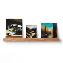 Personalised Art Picture Ledge
