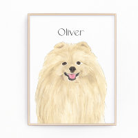 Personalised Art Pomeranian