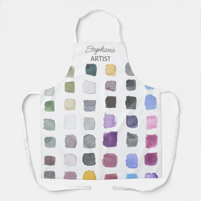Personalised Artist Apron (Front)