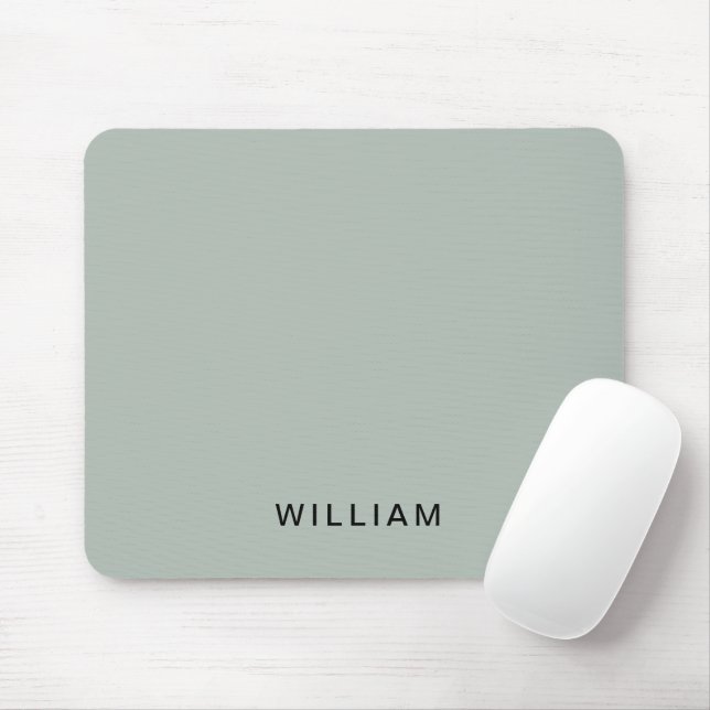 Personalised Ash & Name Monogram | Elegant Custom Mouse Pad (With Mouse)