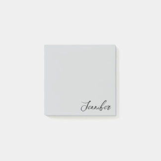 Personalised Ash Script Post it Sticky Notes