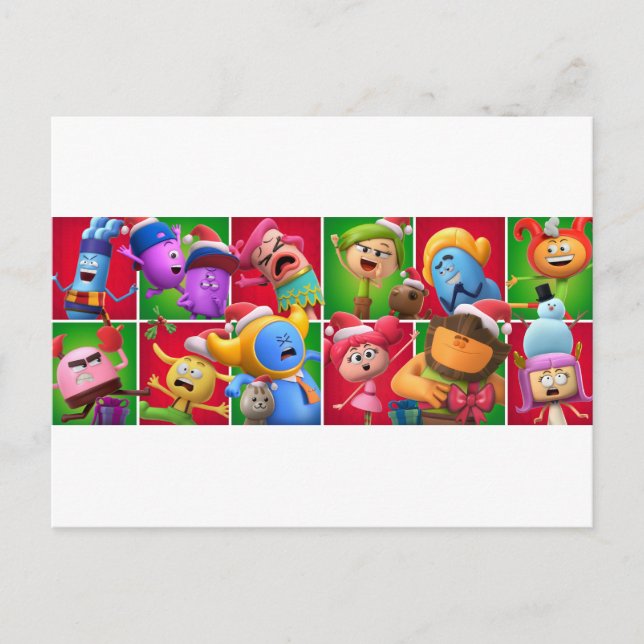 Personalised AstroLOLogy Christmas Postcard  (Front)