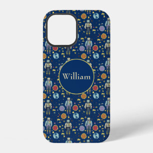 Personalised Astrounaut Space Man Colourful iPhone 12 Case