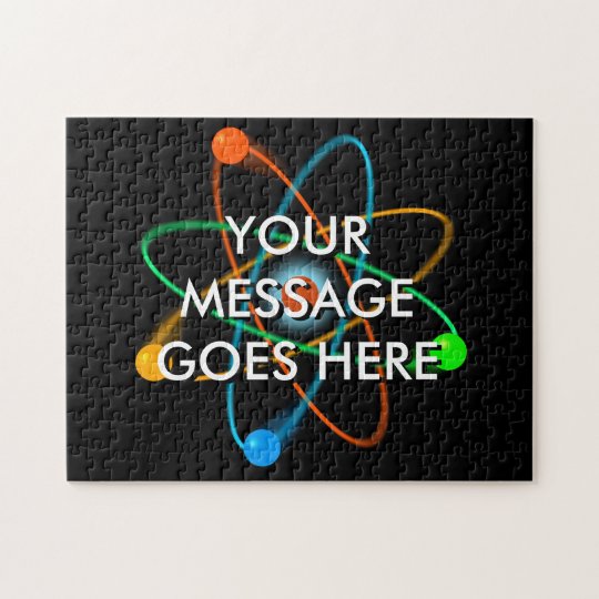 Personalised Atomic Structure Science Jigsaw Puzzle