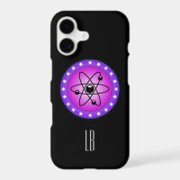 Personalised Atomic Symbol on a Pink background