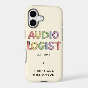 Personalised Audiologist Audiology Graduation Gift