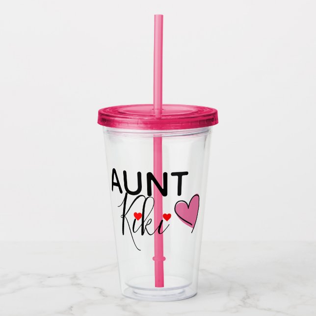 Personalised Aunt Cup (Front)