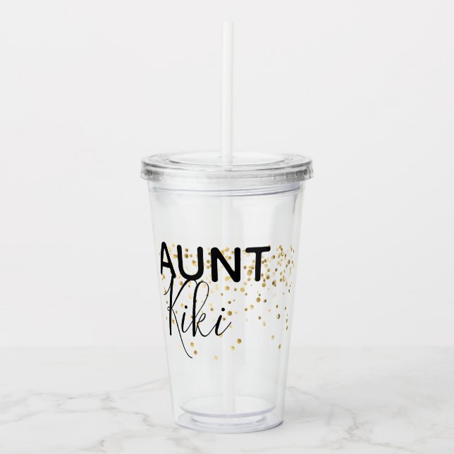 Personalised Aunt Cup (Front)