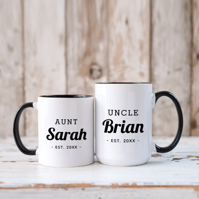 Personalised Aunt Monogram Mug (Creator Uploaded)