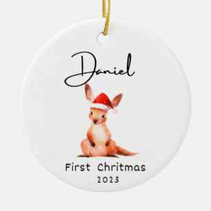 Personalised Australian Animal Christmas ornament 