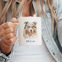Personalised Australian Shepard Dog Lover Gifts