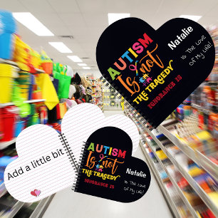 Personalised Autism Acceptance Month Notebook