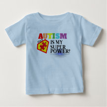 Personalised Autism Is My Superpower T-Shirt
