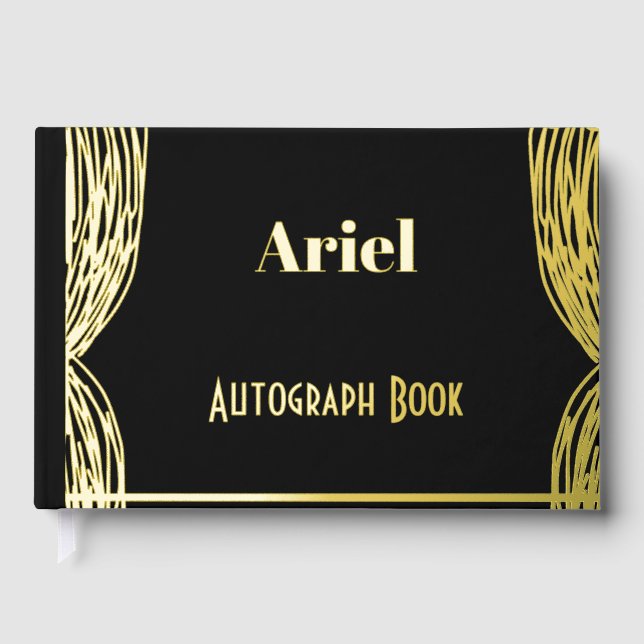 Personalised Autograph Book (Front)