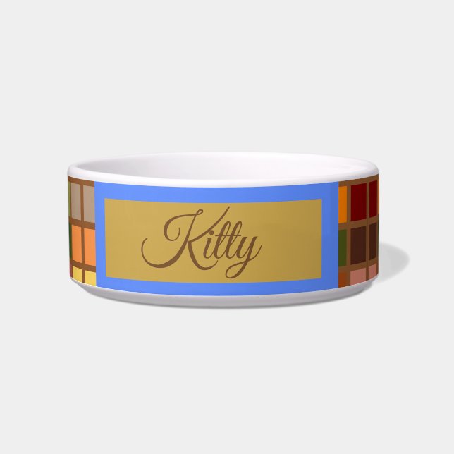 Personalised Autumn Squared Bowl (Front)
