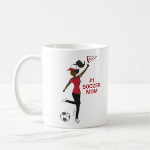Personalised Avatar #1 Soccer Fan Coffee Mug