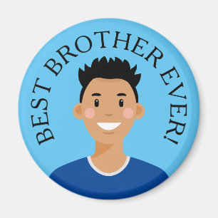 Personalised Avatar Best Brother Ever Magnet