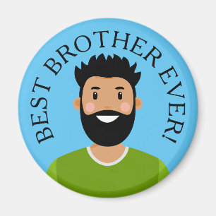 Personalised Avatar Best Brother Ever Magnet