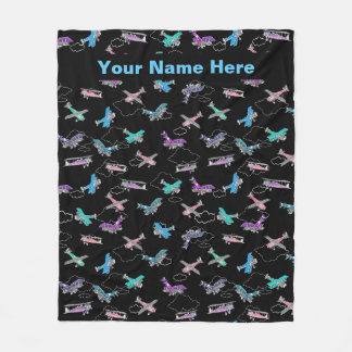 Personalised Aviation Blanket 